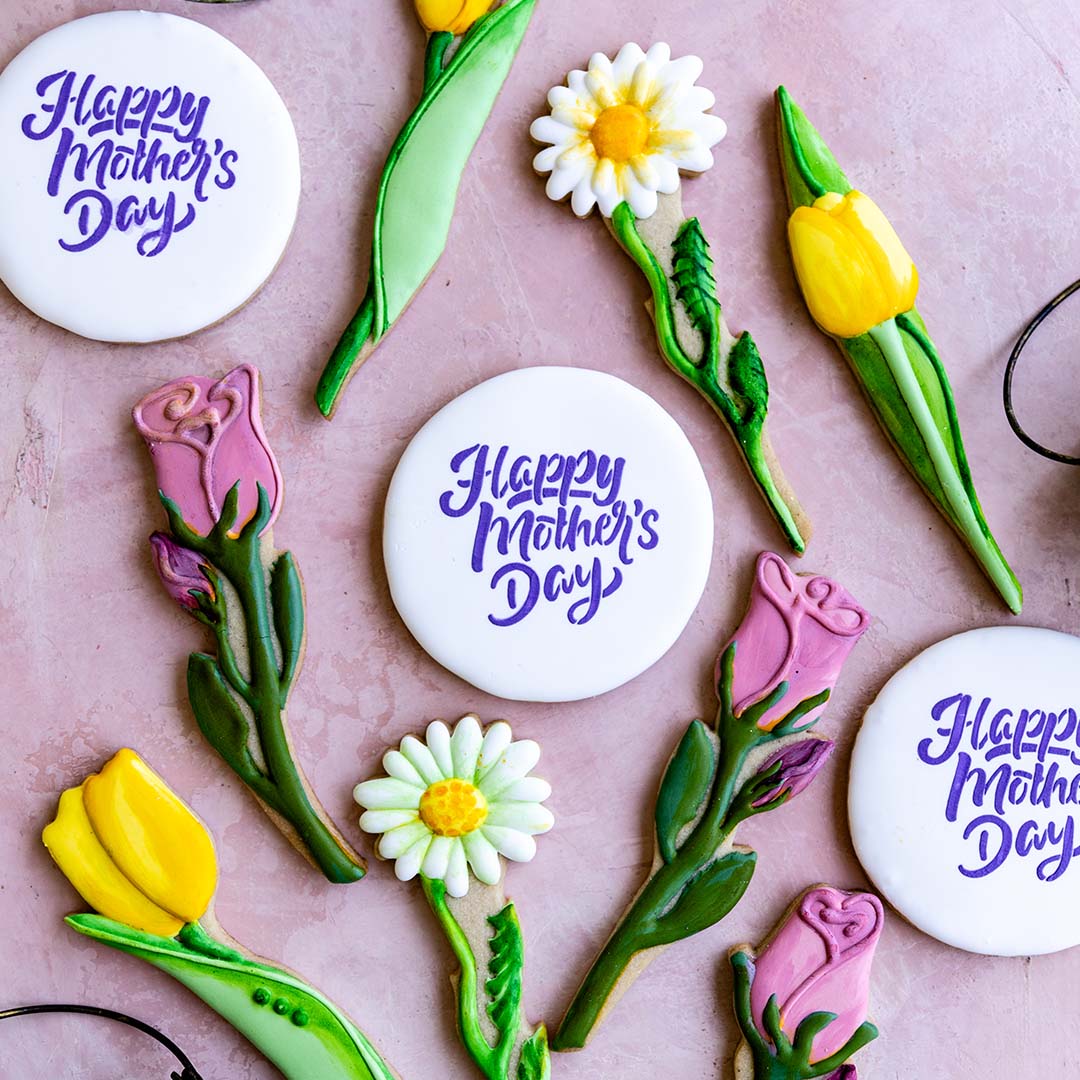 Mother's Day Decorated Cookie Set